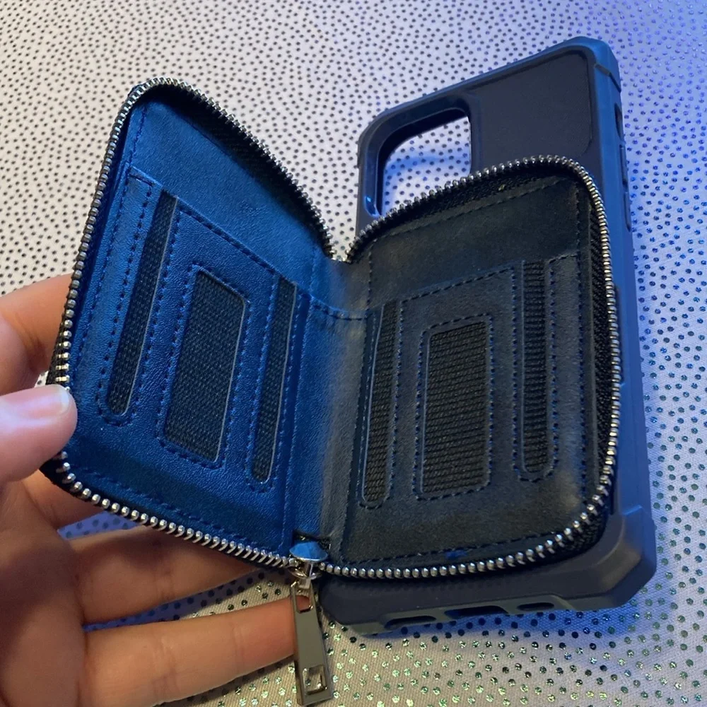 Full Body, WearResistant Phone Case for iPhone 12/12 pro (Dark Blue) IP12 6.1 “